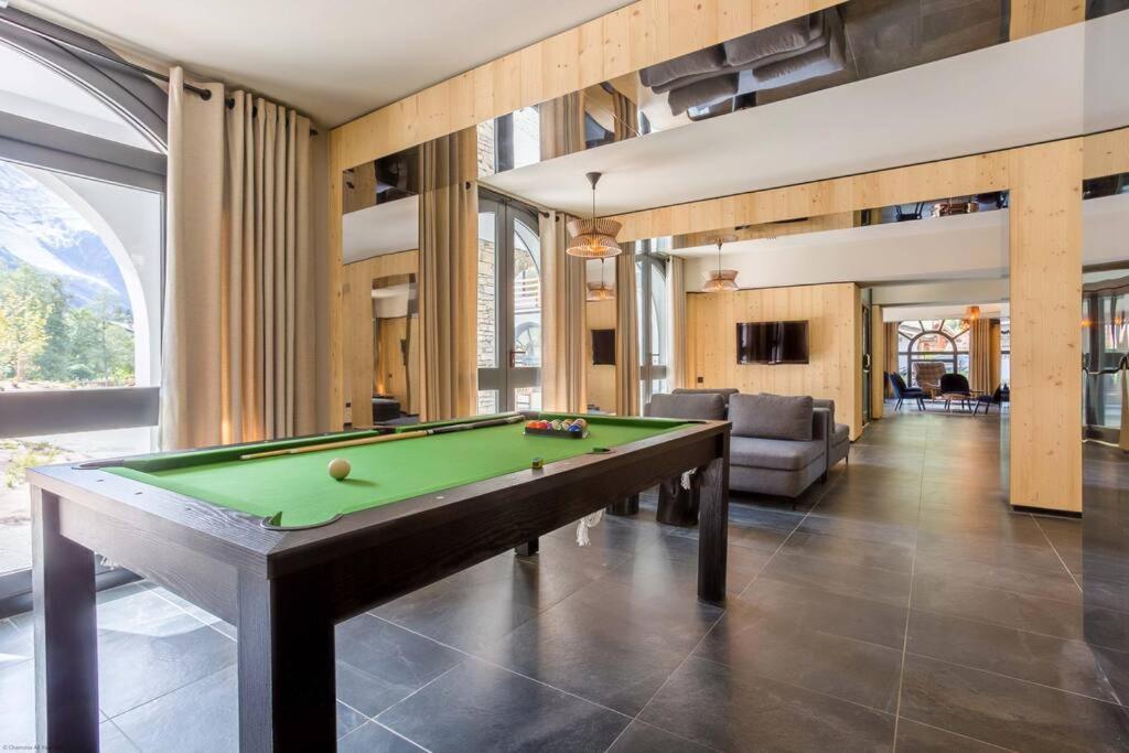 Modern 2Br 5* Pool Gym Spa Garage Mont-Blanc View Chamonix Exteriör bild